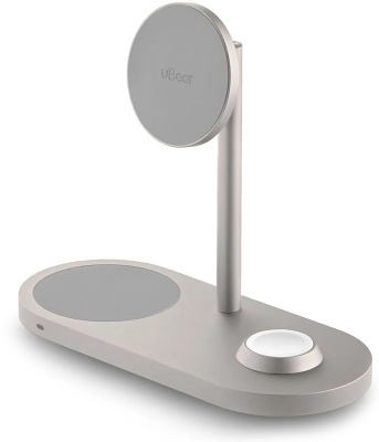 uBear_stage_3in1_magnetic_wireless_charger_titanium_1