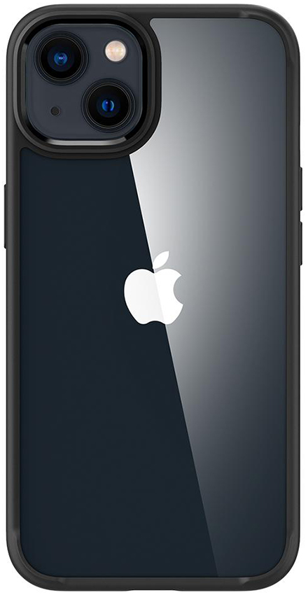 Case Spigen Ultra Hybrid, matte black - iPhone 13 (ACS03523)