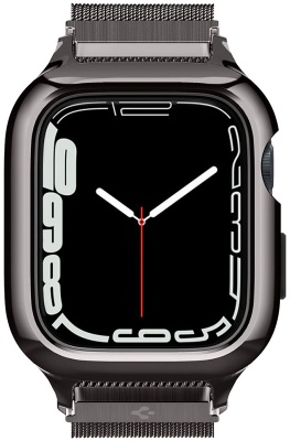 Spigen_metal_fit_pro_apple_watch45мм_graphite_2