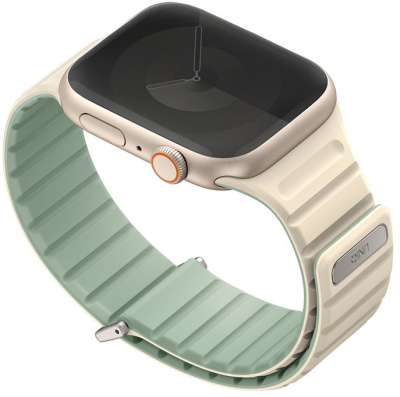 uniq_revix_evo_magnetic_apple_watch42_mint_beige_3