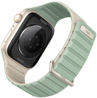 uniq_revix_evo_magnetic_apple_watch42_mint_beige_4