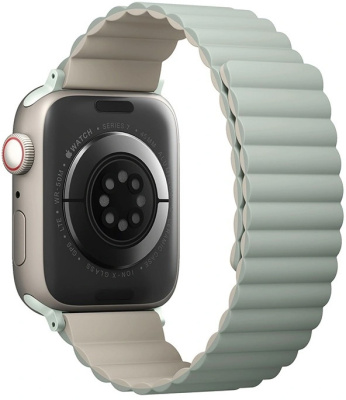 uniq_revix_magnetic_apple_watch42_sage_beige_3