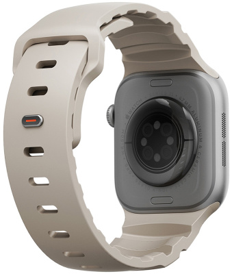 uniq_alton_silicon_strap_apple_watch42_light_sand_4